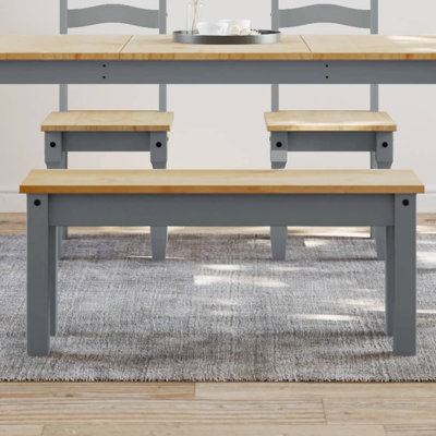 Landrienne Solid Wood Bench