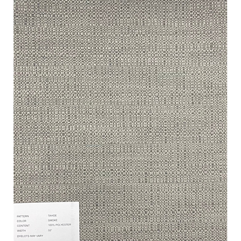 Tissu de revêtement en chenille Tahoe, Fumée