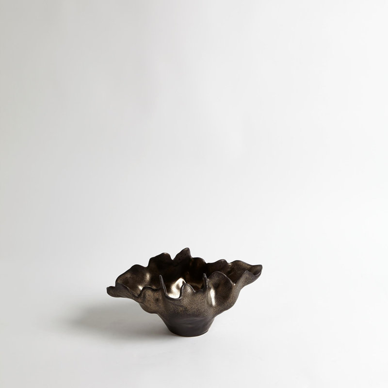 Bol Bradie, Petit (H 6,5 po x l 13 po x P 7,75), Bronze