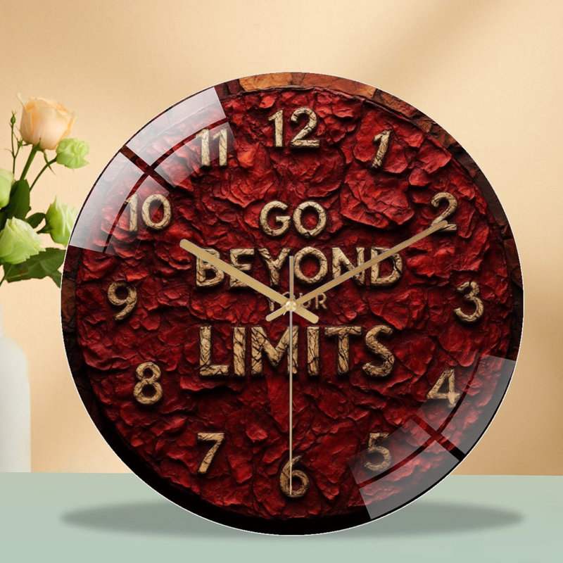 Horloge murale Motivation