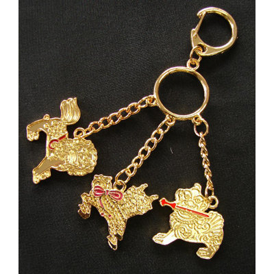 Porte-clés Three Celestial gardien