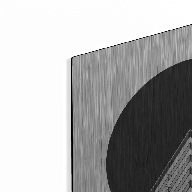 " Triangular Architecture " by Seven Trees Design, 24" H x 24" W
