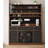 Freestanding Buffet Storage Cabinet With Hutch,large Coffee Bar With 6 Drawers,4 Cabinets With Adjustable Shelves