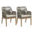 PAT Wicker Outdoor Dining Armchair with Cushion