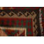 Tapis géométrique en laine Kilim 7 x 10