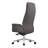 Adelmar Executive Conference Office Chair – Leather Swivel Task Seating with Lumbar Support and Aluminum Frame for Home Office, Study-660000220