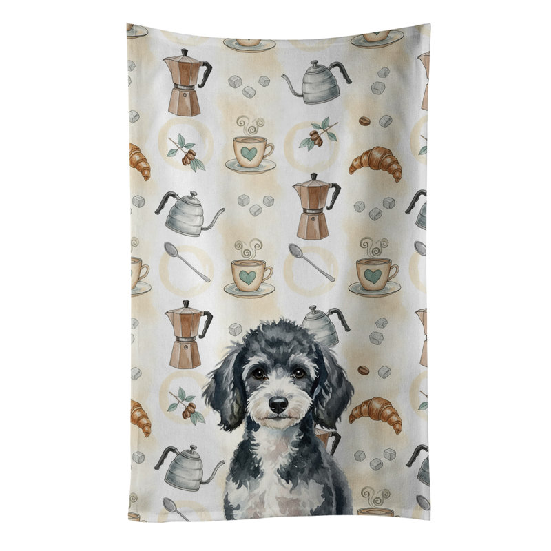 Serviette de cuisine miniature Mini Poodle, Caniche miniature miniature