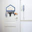 Guanaja Manufactured Wood Wall Organizer with Key Hooks