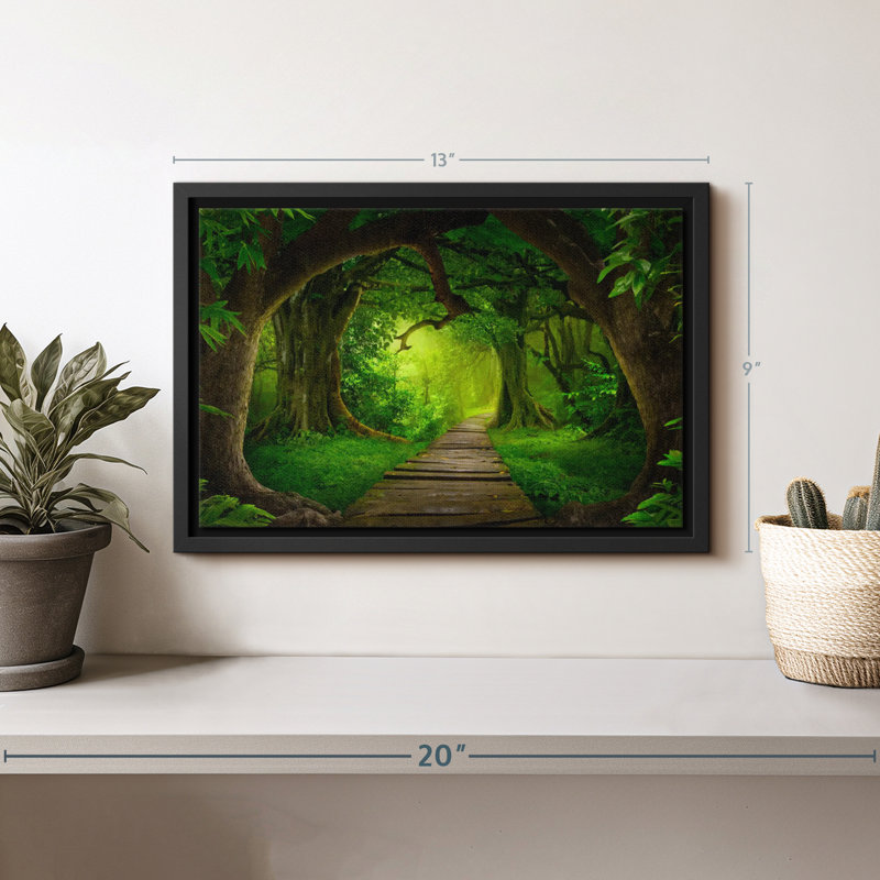Impression sur toile Fairyland Forest, H 9 po x l 13 po