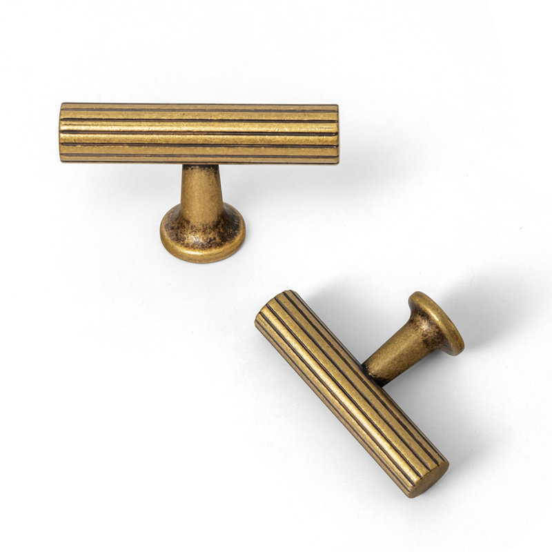 2.16" Bar Knob Multipack, Antique Brass
