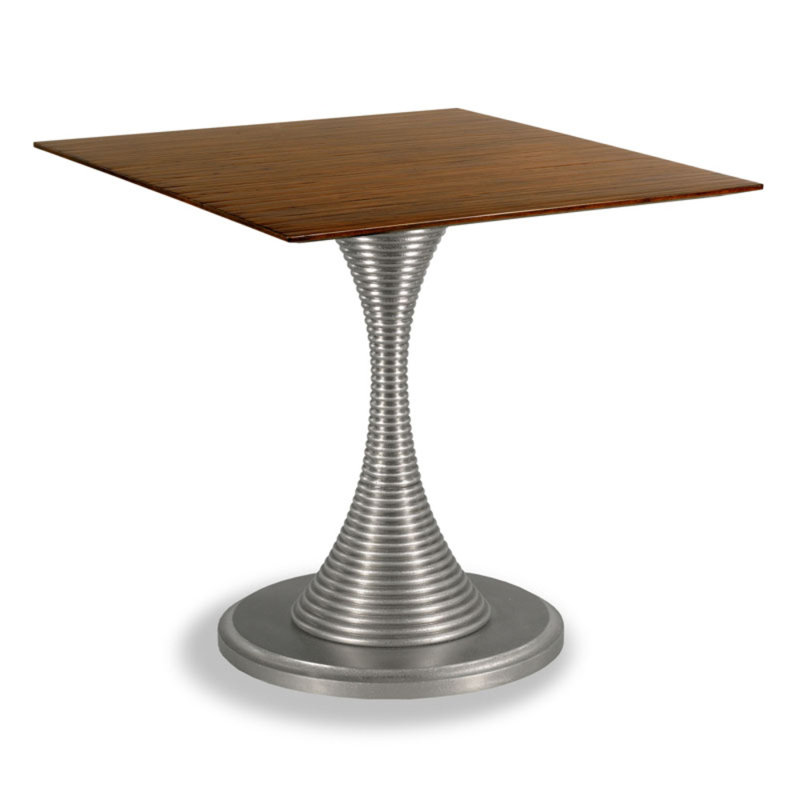 Toscano Square Dining Table, Walnut, 30"H x 36"L x 36"W