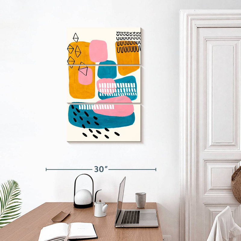 Avery Mid Century City Vibes, H 32 po x l 20 po
