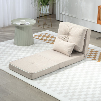Chaise d'appoint polyvalente capitonnée avec des pieds robustes pour diverses pièces