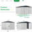 10 ft. W x 12 ft. D Metal Storage Shed-96123150