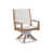 Ivory/Antique Mahogany