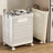 Plastic Rolling Laundry Hamper with Handles