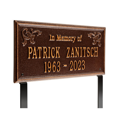 Wilmington in Memory of Memorial Plaque/Stone