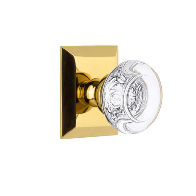 Grandeur Concealed Screw Mechanism Mushroom Knob