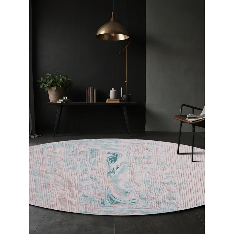 Machine Washable Beige Area Rug, Runner 2' x 4'