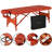Text 213cm Adjustable Folding Table