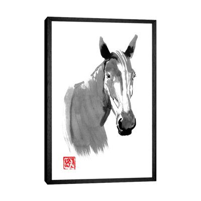 Horse Head by Péchane - Painting on Canvas