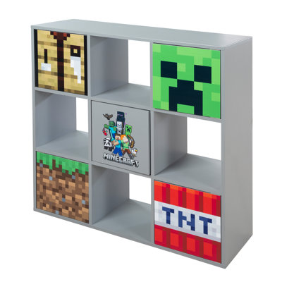 90 cm Würfelregal Minecraft