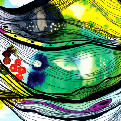 Mexborough Cayenablanca Abstract 4 - Wrapped Canvas Print