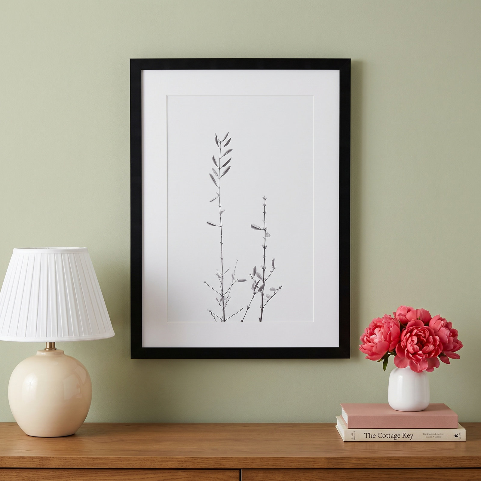 Retro Tennessee Botanical No 2 Photo Print, 21.62" H x 16.25" W x 0.88" D