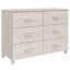 Berning 113cm W 6 - Drawer Chest of Drawers-283977290