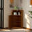 Multi-functional corner cabinet with art pattern-108507781