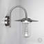 Belvoir Silver/Transparent Outdoor Barn Light