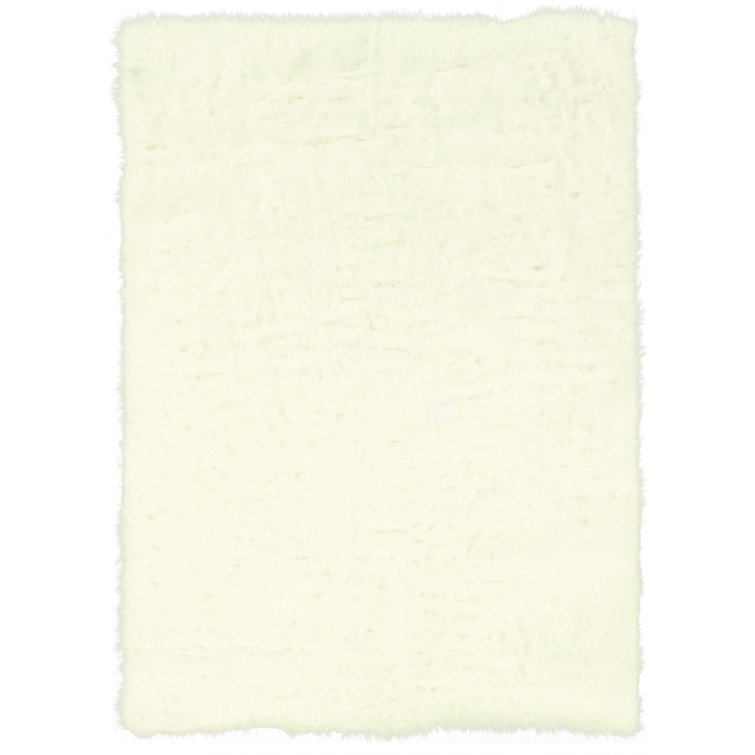 Tayyibah Faux Sheepskin Indoor Rug