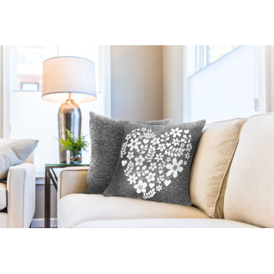 Colette Floral Square Cushion Cover