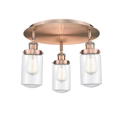 Erkson Glass Flush Mount