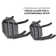 Steel Wall Mounted Multi-Use Ski/Snowboard Rack
