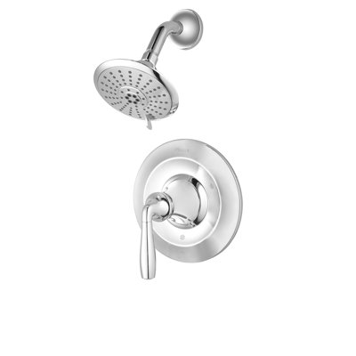 Robinet de douche thermostatique à 1 poignée avec garniture Iyla