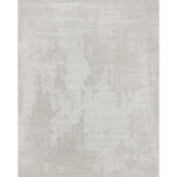 Hand Knotted Abstract Area Rug in Beige