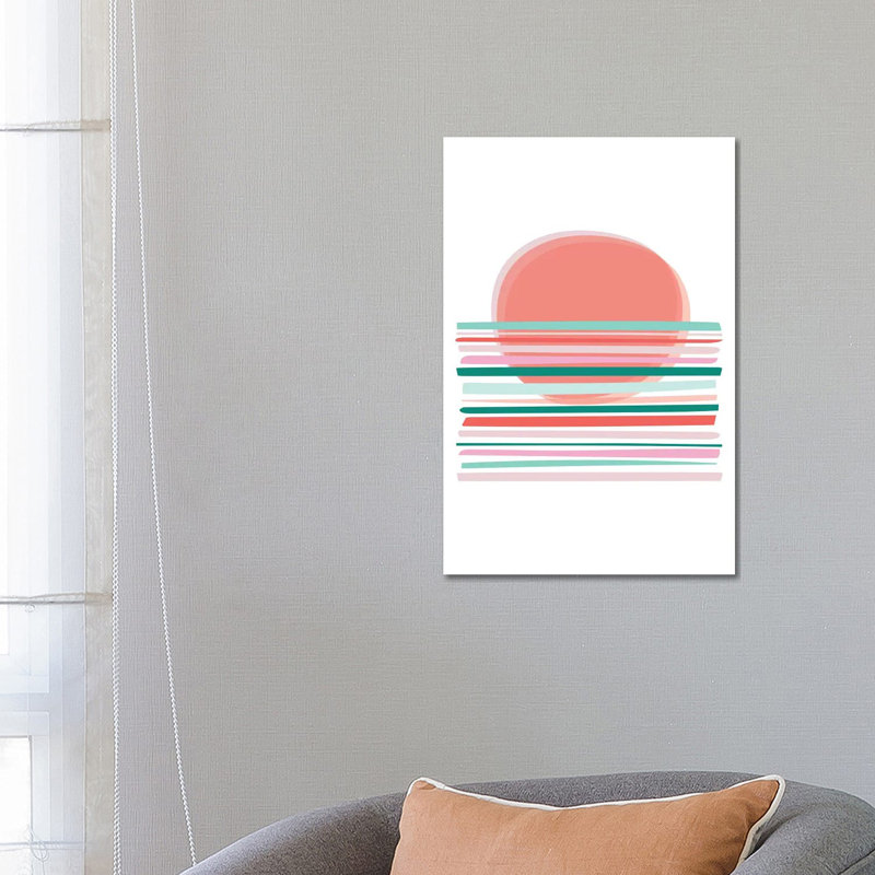 Sunset by The Native State - Wrapped Canvas Painting, 66.04 cm H x 45.72 cm W
