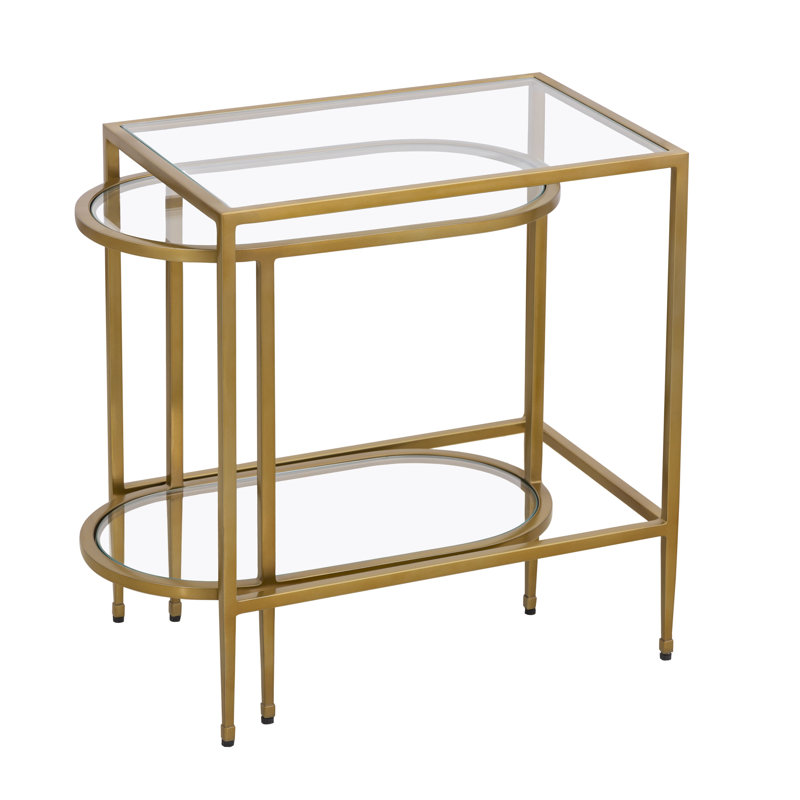 Glass Top Nesting Tables