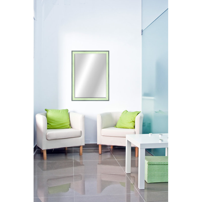 Bois naturel, Gris / menthe, 40,5 po x 28,5 po