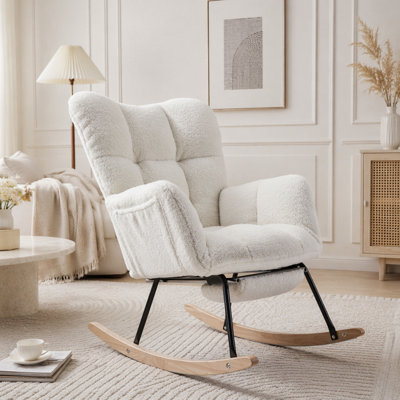 Chaise berçante Teddy