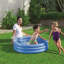 Nay Plastic Round Kiddie Pool 25cm H x 102cm W x 102cm L