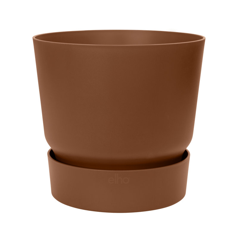 Greenville Planter, Ginger Brown, 27.8cm H x 29.5cm W x 29.5cm D