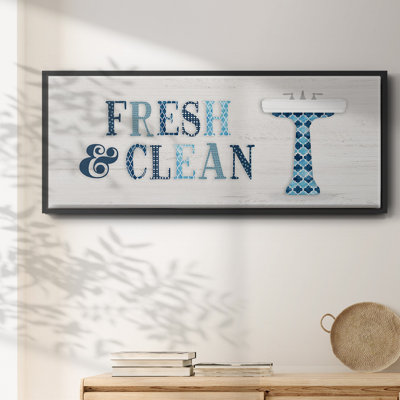 Fresh and Clean - toile encadrée