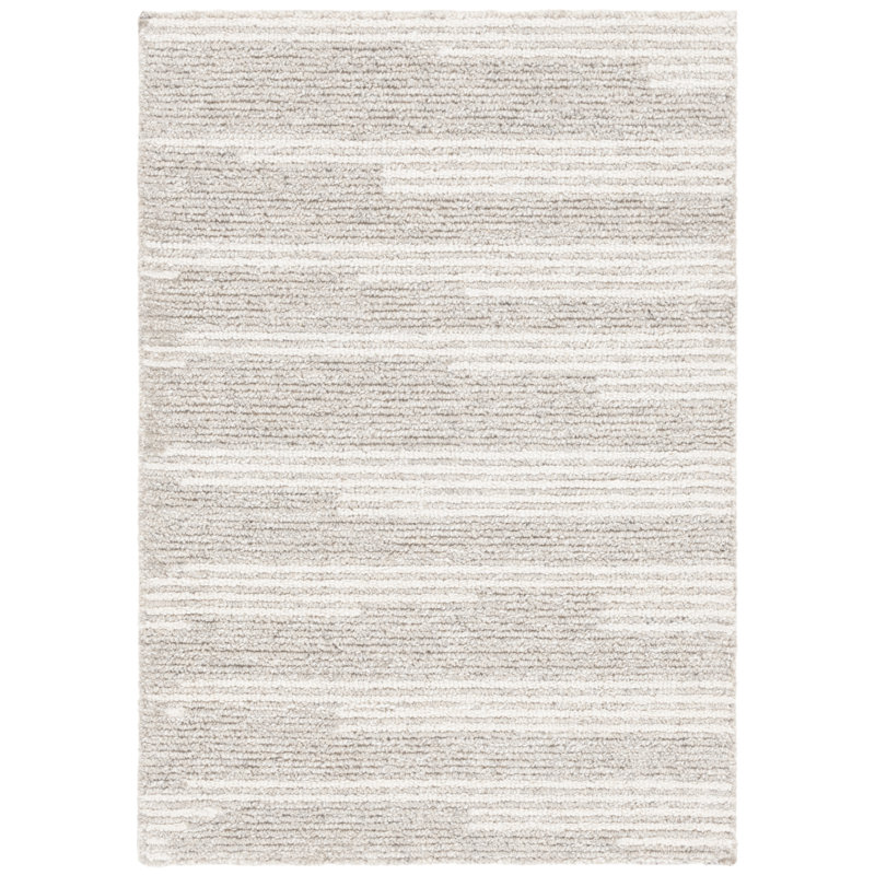 Tapis en coton touffeté à la main Daiquan, Tapis de couloir 2 pi 3 po x 9 pi