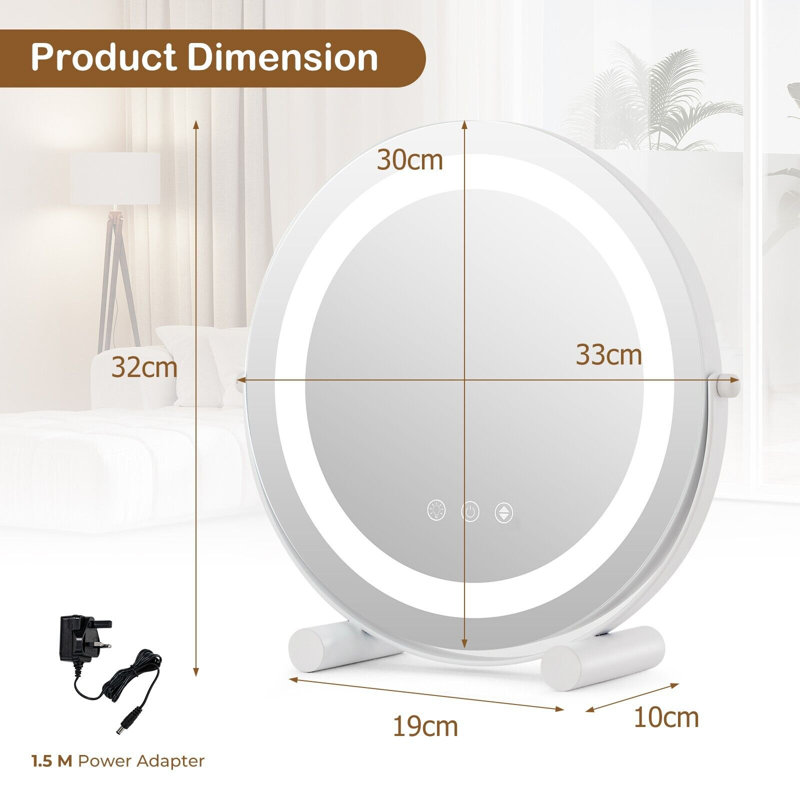 Neomi Metal Flat Floor Mirror