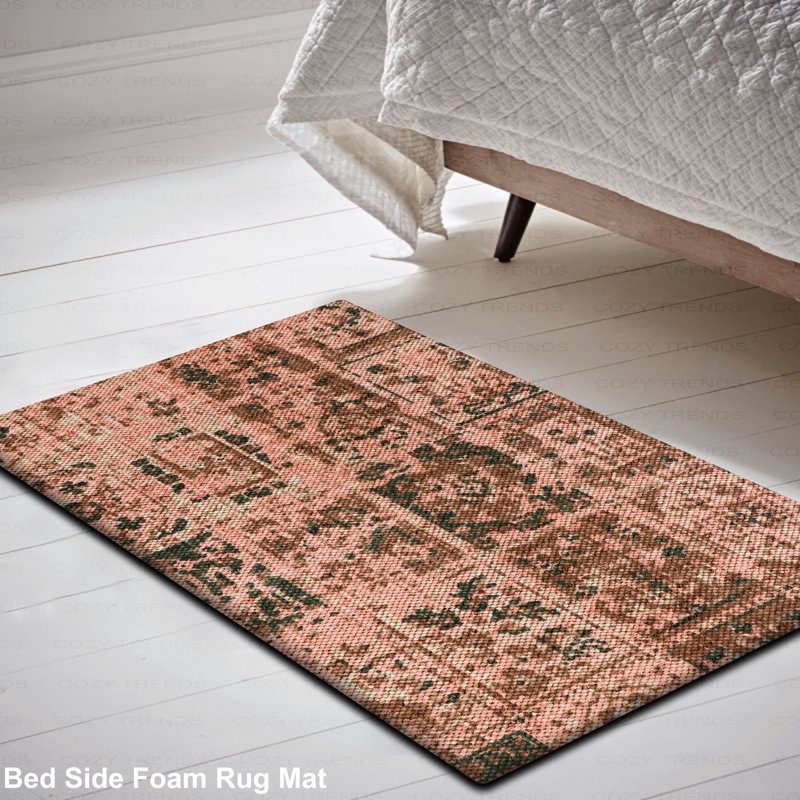 Geometric Anti-Fatigue Non-Skid Kitchen Mat