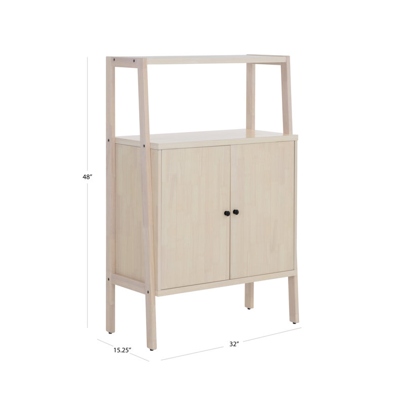 Faulkner 32'' Bar Cabinet, Natural