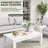 Kassian 5 - Person Patio Conversation Set with Cushions-635513368-635513369