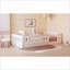 Base de lit plateforme simple en bois de pin massif - aucun sommier requis, blanc-170091972